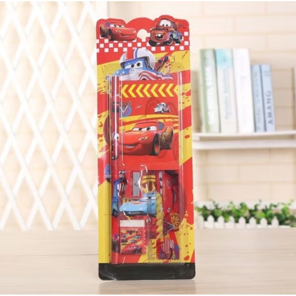 

Set Alat Tulis Cocok Untuk Tempat Pensil Penggaris Penghapus Lengkap Kartun Pengserut Penghapus Penggaris Masuk Kotak Pensil Stationery Anak Laki laki
