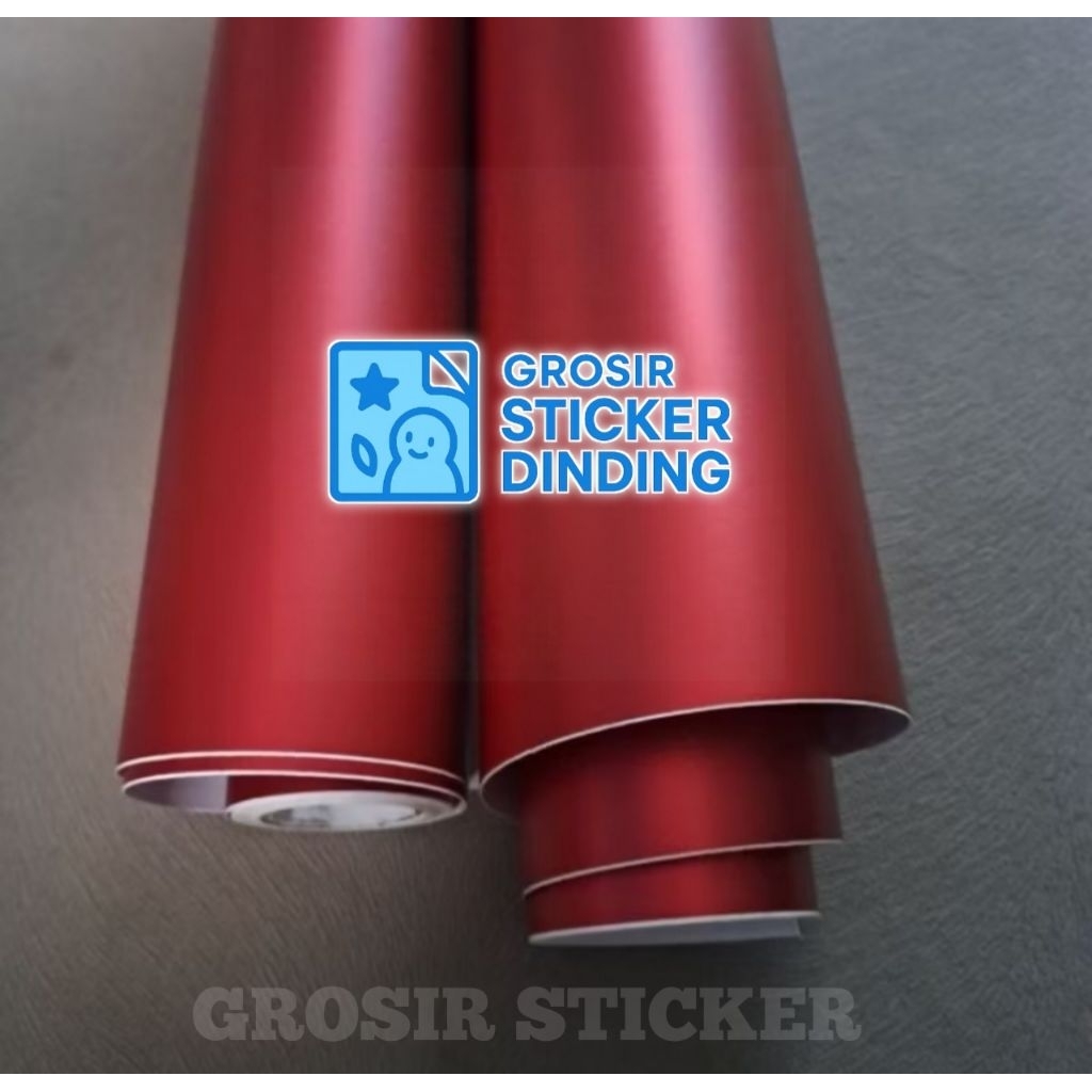 Skotlet Merah Metalik Doff Cocok untuk Body Motor/Mobil