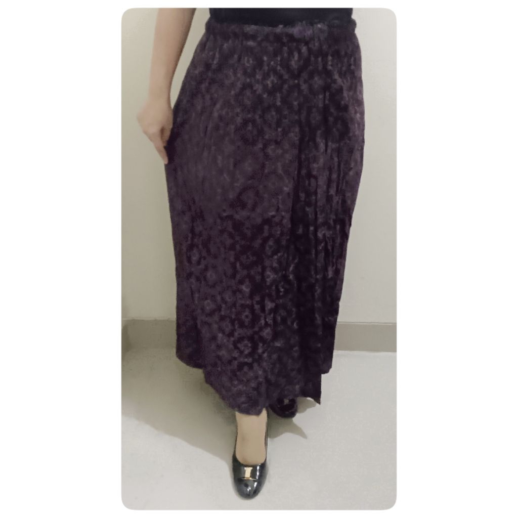 Preloved Rok Panjang Batik Pinggang Karet