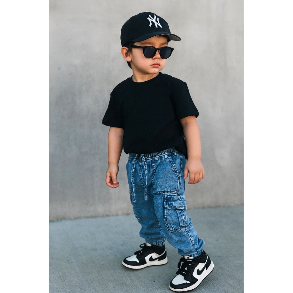 Celana Jeans Anak laki laki Jeans Cargo Anak levis anak
