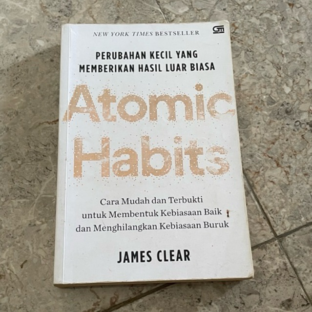 Atomic Habits buku bekas original