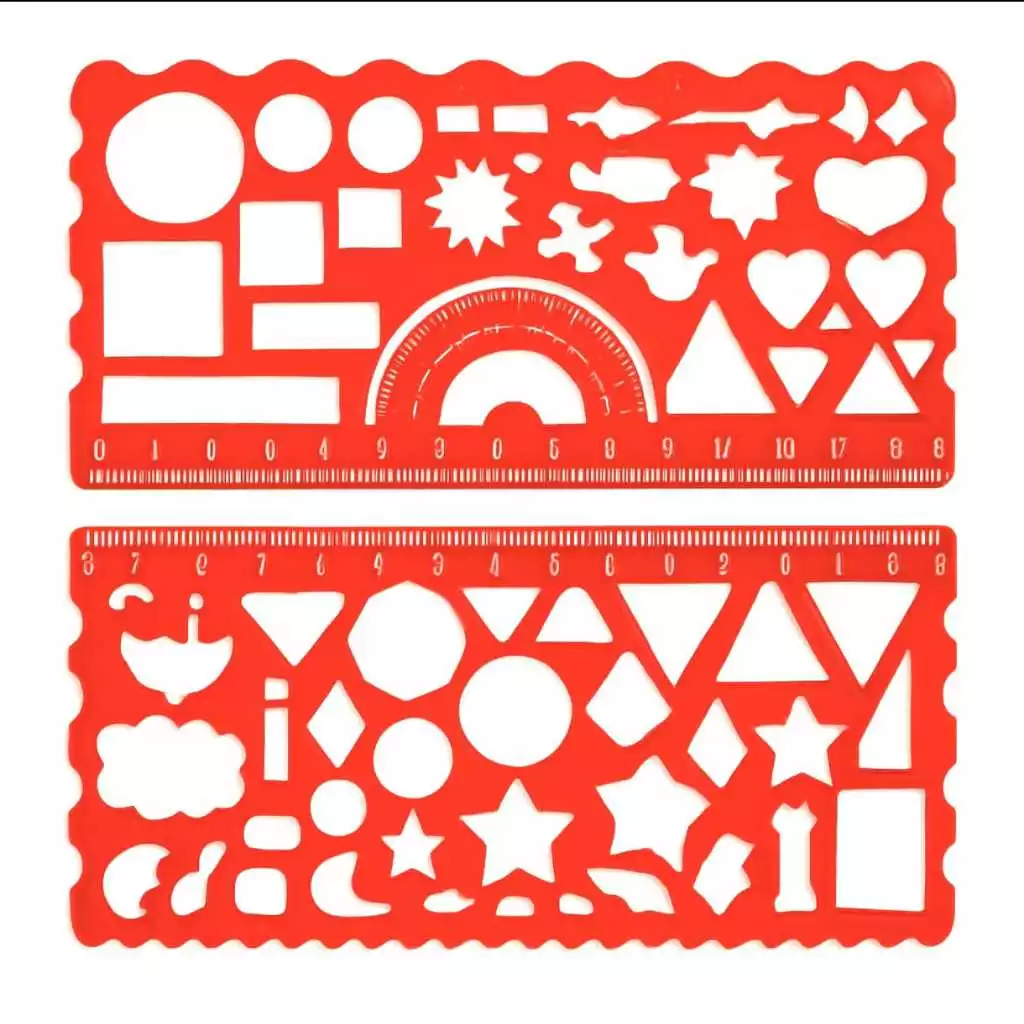 

Penggaris Motif Fancy Ruler MS - 1101