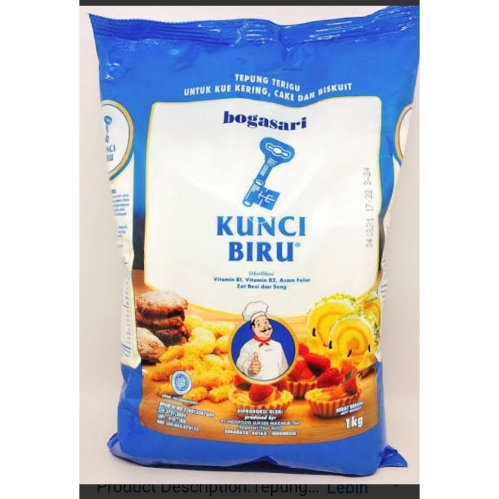 

tepung terigu kunci biru