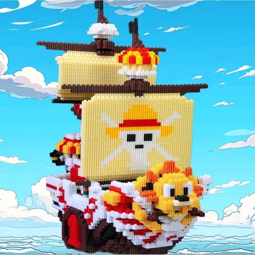 Mainan Nano block thousands one piece mainan Balok jumbo