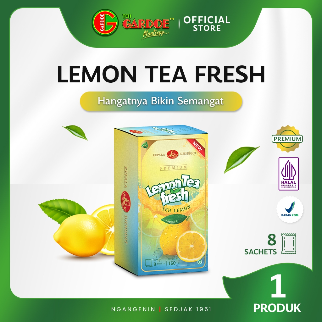 

Kepala Djenggot Lemon Tea Fresh Premium 8's 160 gr