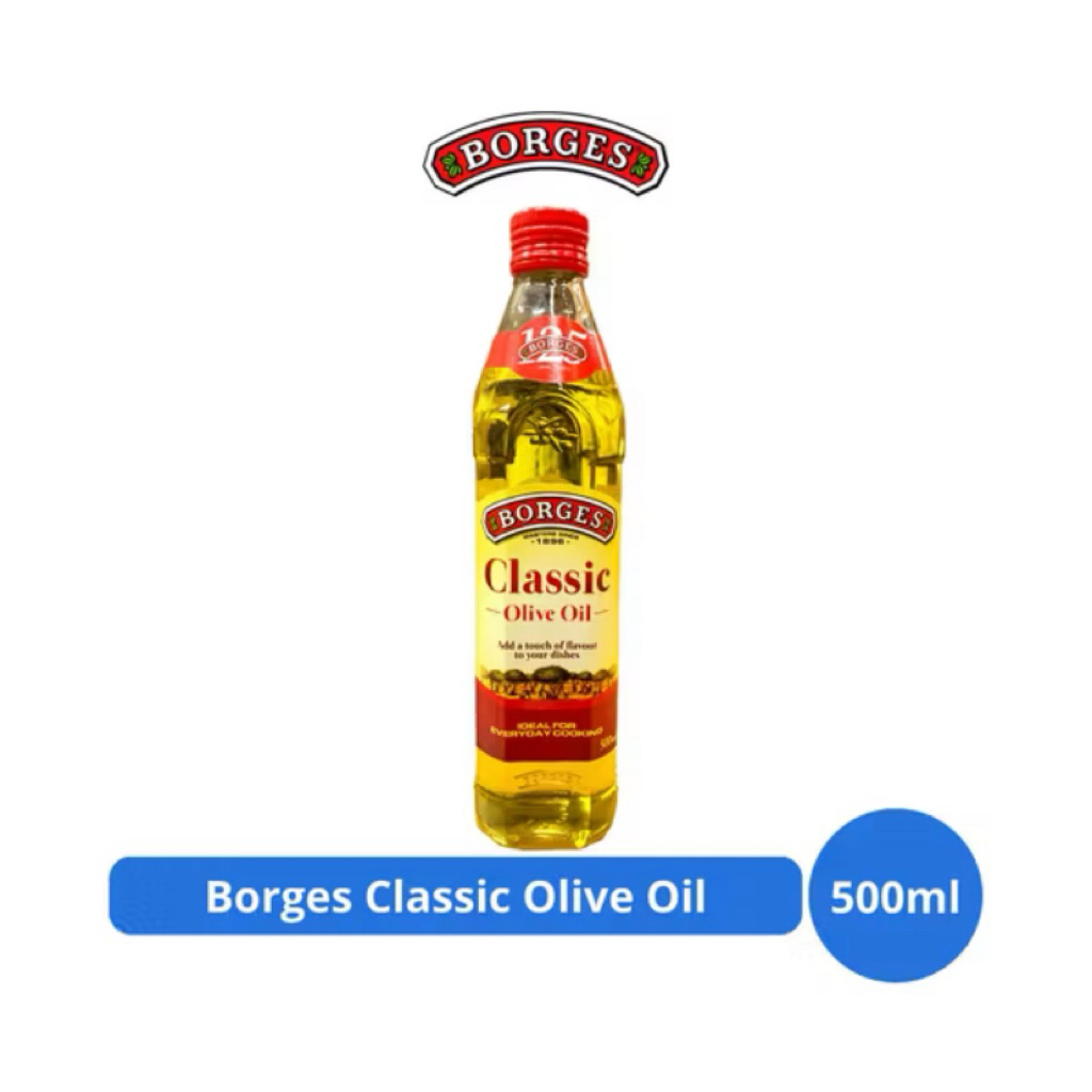 

Borges Classic Olive Oil 500ml – Cita Rasa Mediterania untuk Masakan Sehari-hari