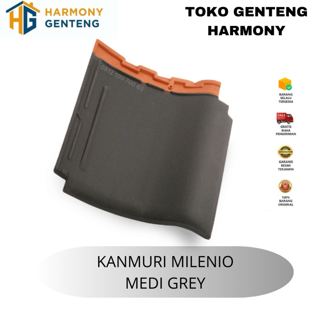 Genteng Kanmuri Milenio Medi
