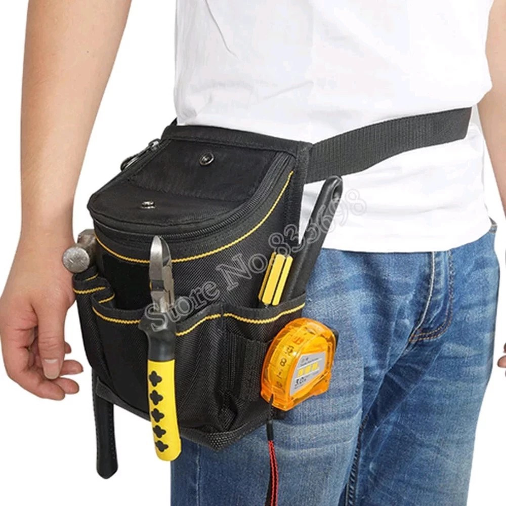 Tas Pinggang Tas Proyek Perkakas Tas Menyimpan Alat Alat Bengkel Dan Bangunan Proyek Kunci Obeng