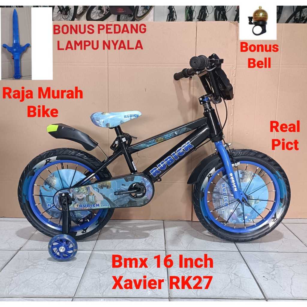 Sepeda Anak Bmx 16 Inch United Rubick Xavier RK27 Sepeda Anak Laki Laki Bmx Rubick Xavier BY United 