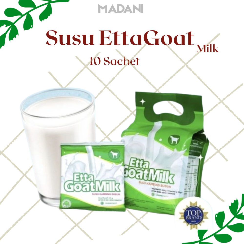 

Etta Goat Milk Susu Kambing Etawa Bubuk Asli Original HNI Hpai