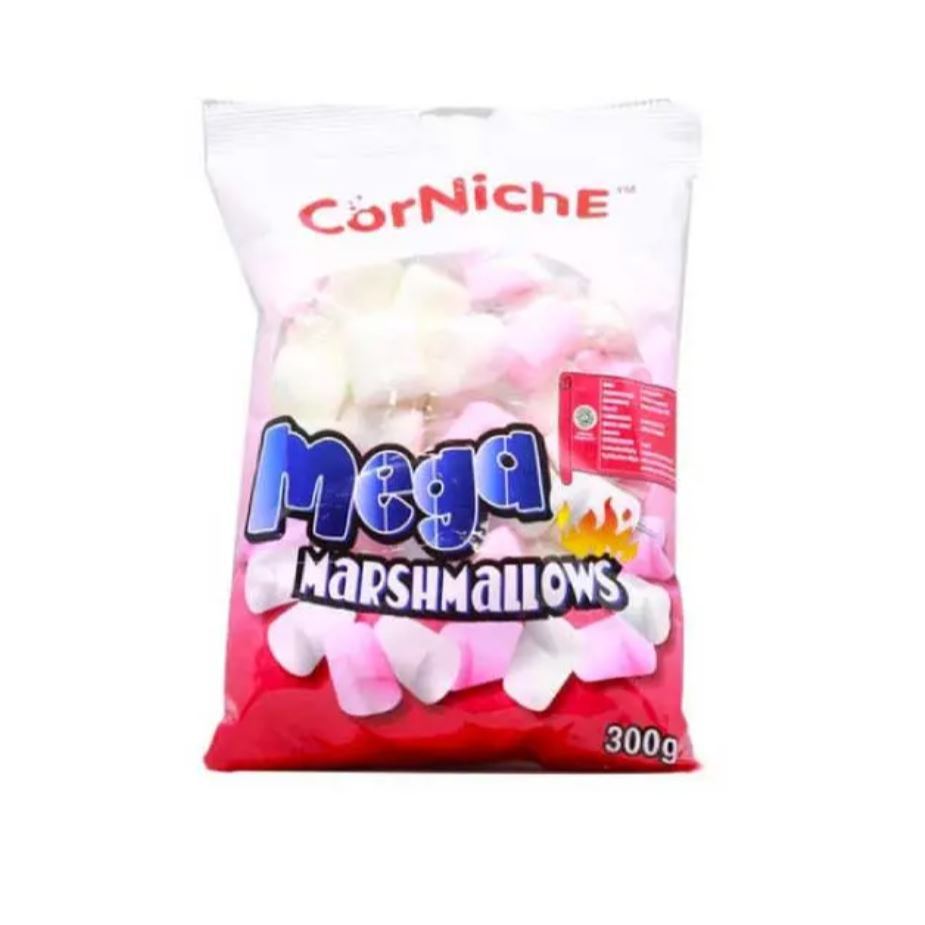 

Corniche Mega Marsmallow Premium 300 Gram