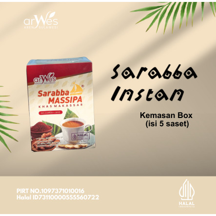 

Oleh-Oleh Khas Makassar Sarabba Jahe Instant - Arwes
