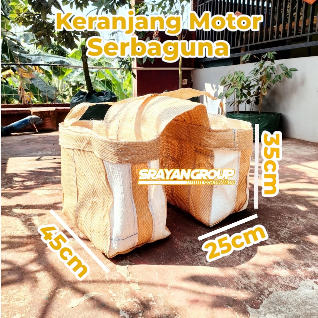 Tas Keranjang Motor Serbaguna