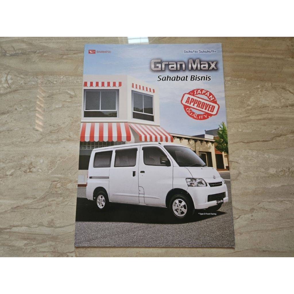 brosur katalog mobil daihatsu gran max minibus 2019 leaflet