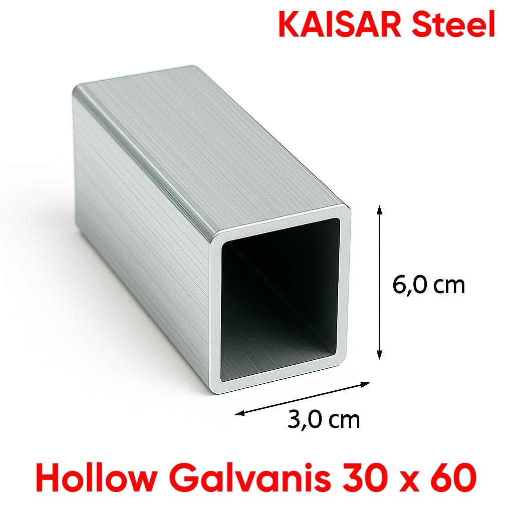 Besi Hollow Galvanis 30 x 60