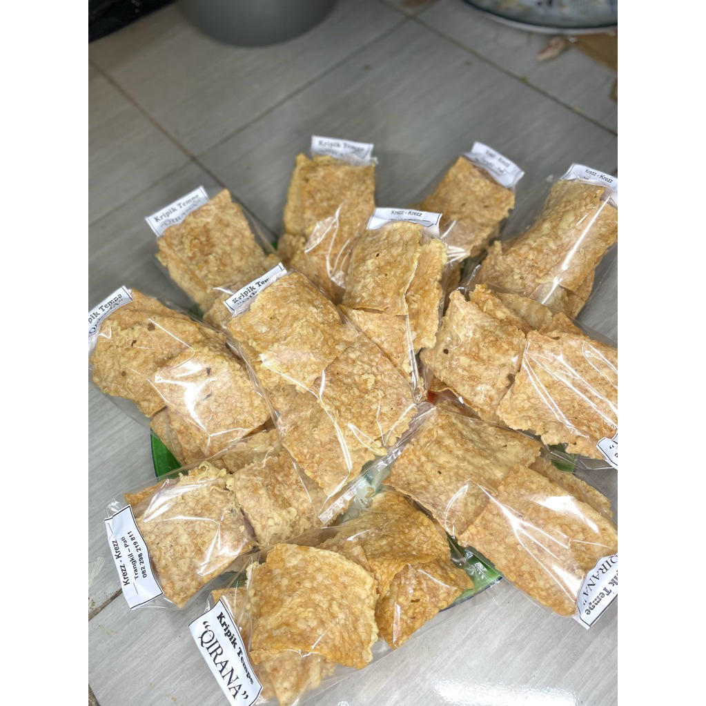 

KRIPIK TEMPE QIRANA 100gr