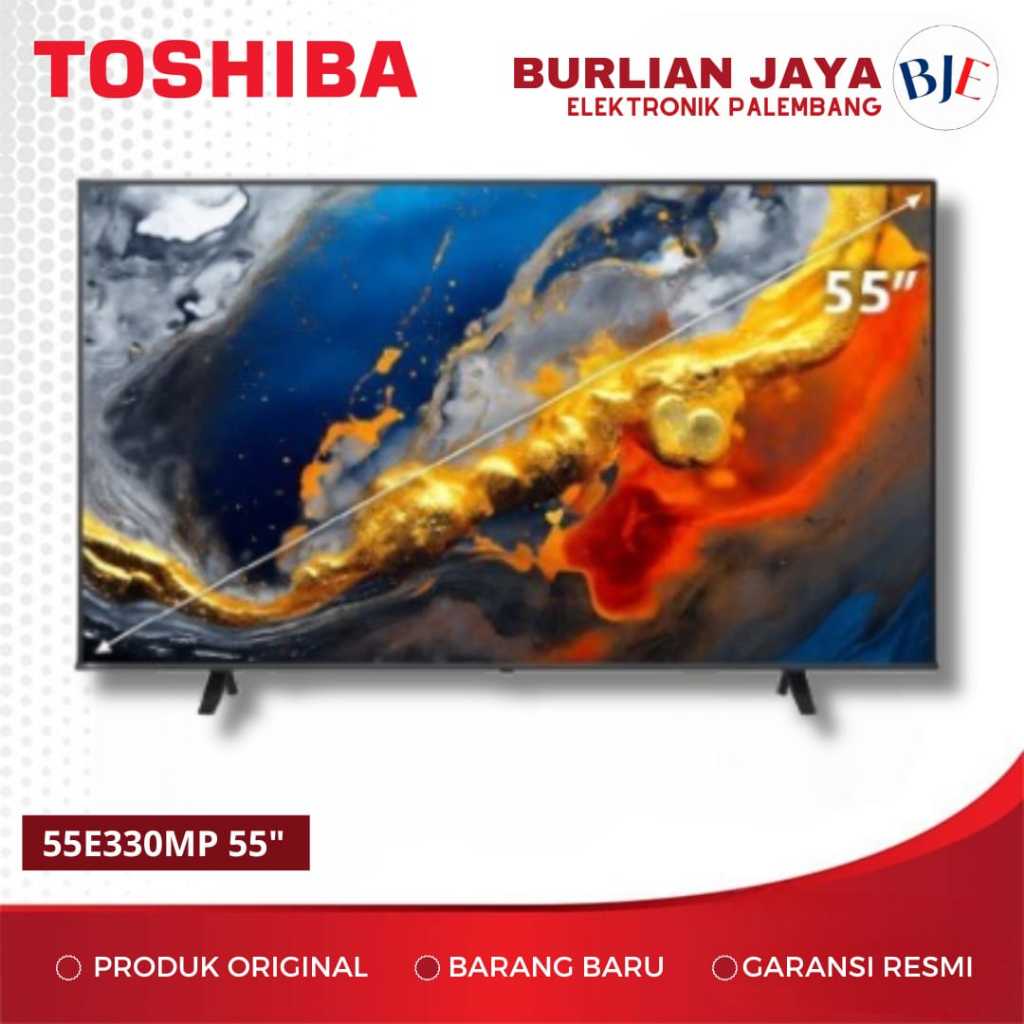 TV TOSHIBA 55 INCH 55E330MP SMART LED TV TOSHIBA PALEMBANG