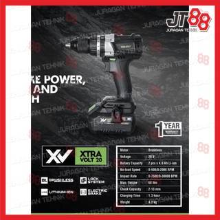 Mesin Bor Baterai /Cordless Tekiro Japan Hammer Drill 13mm BRUSHLESS Terlaris