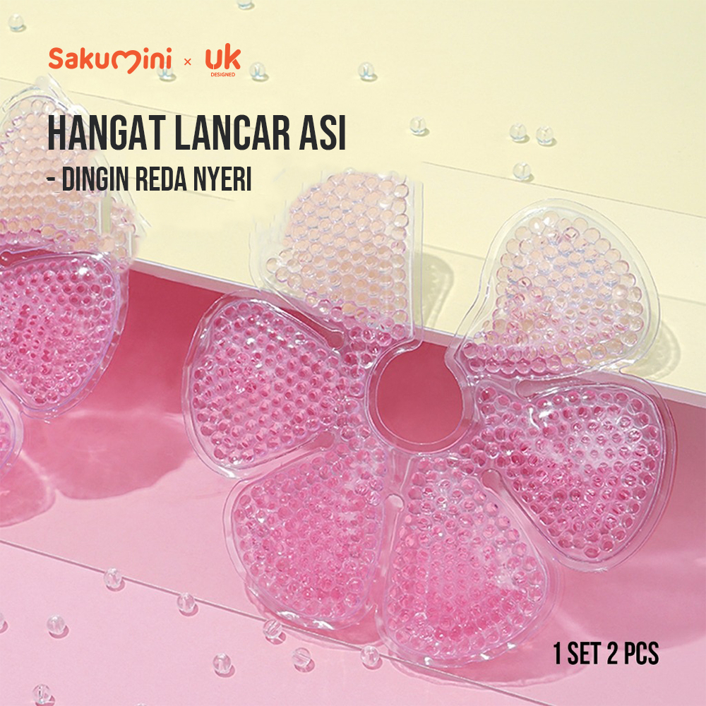 Sakumini Breast Compress Therapy Gel Healing Pad Relaksasi Payudara Pelancar Asi Ibu