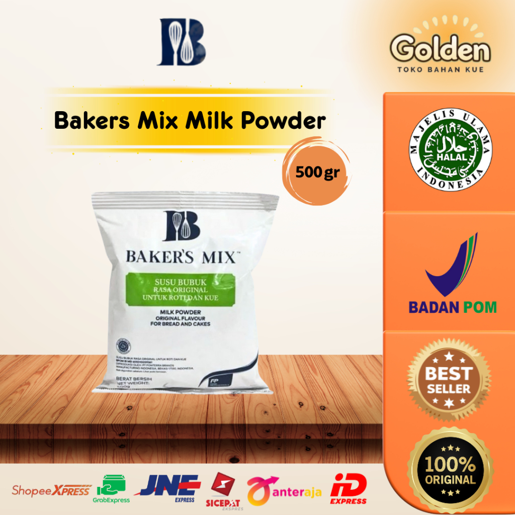 

Bakers Mix Milk Powder 500gr