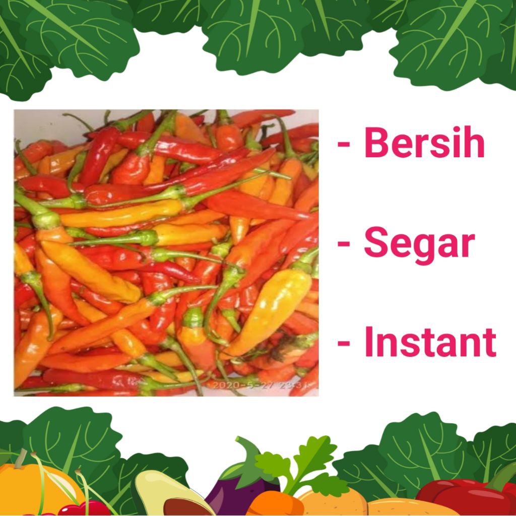 

CABE BURUNG SEGAR DAN BERSIH