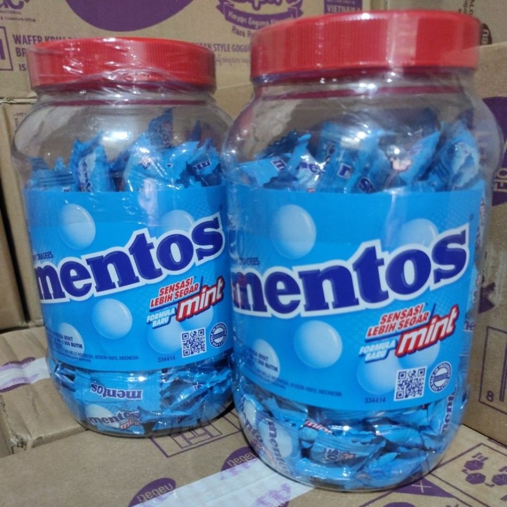

Permen Mentos✓toples✓ 200 btr (540gr)