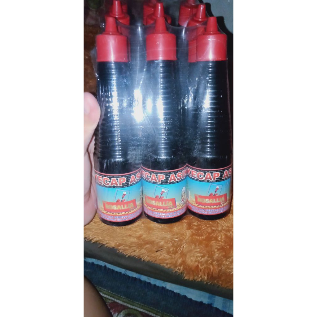 

Saos inggris botol Rosallia per pack isi 6 pcs