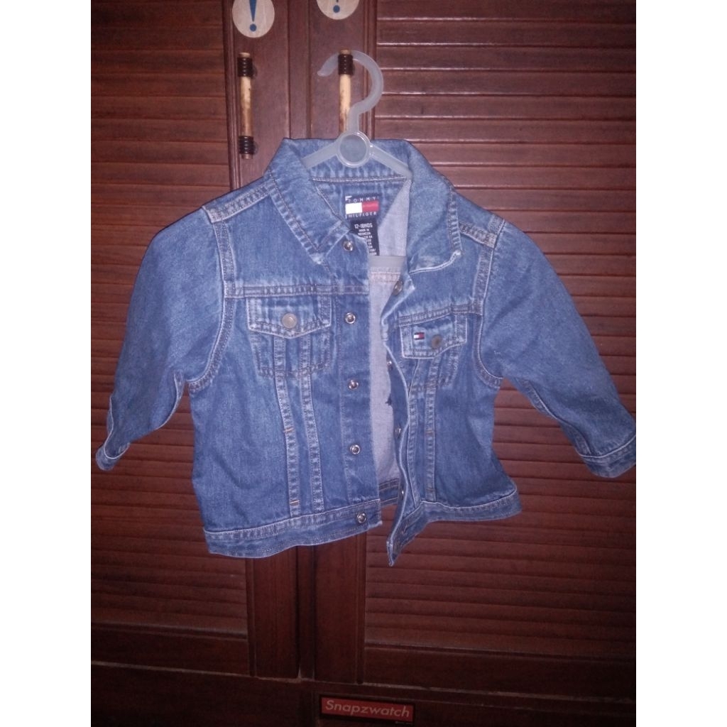 Prelove Jacket Jeans Kids Tommy Hilfiger Auth