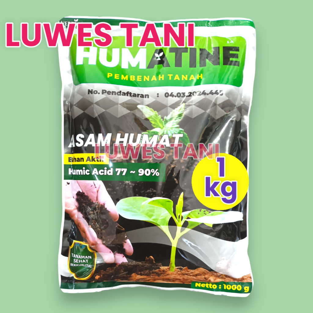 Humatine Asam Humat 1 kg humic acid 77-90%