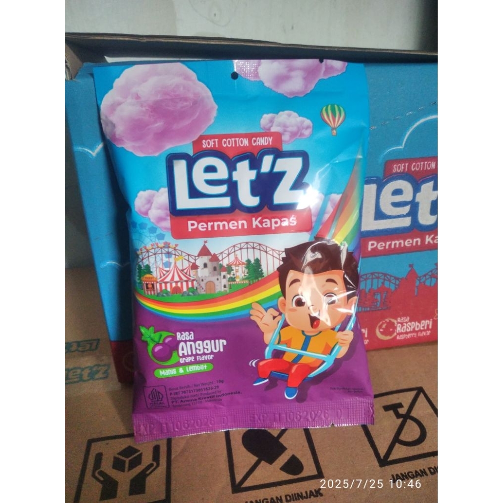 

Letz permen kapas soft cotton candy