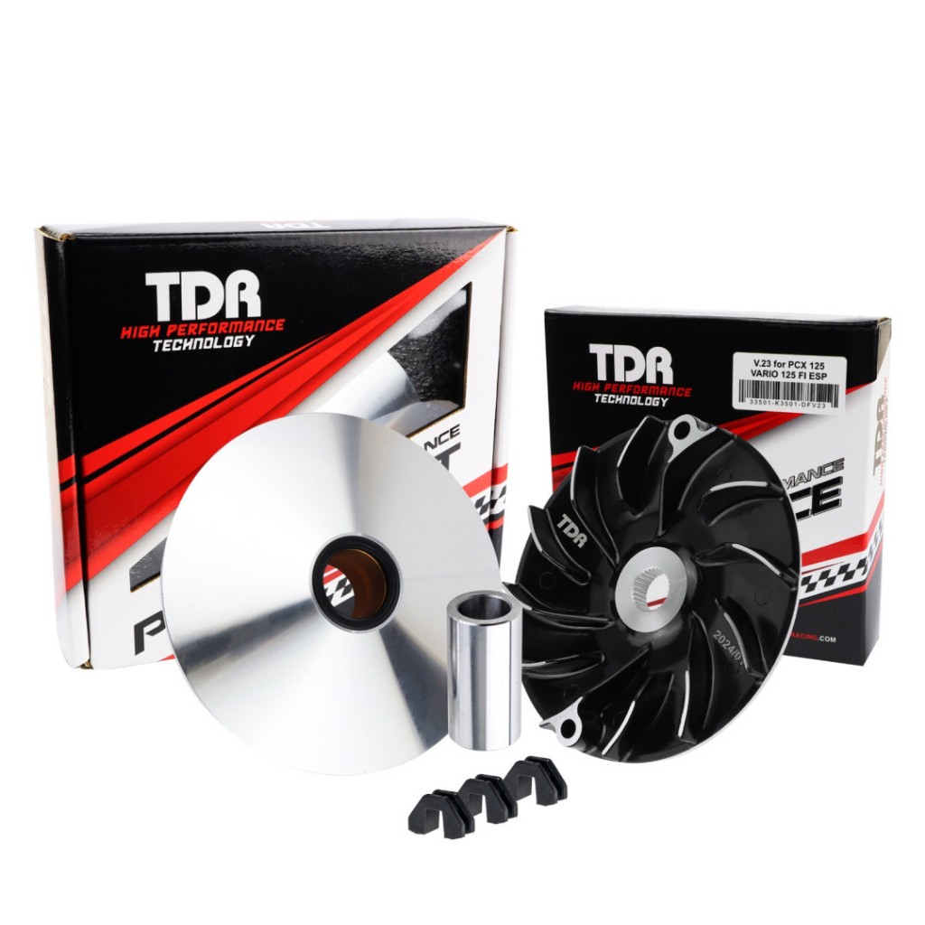TDR CVT PULLY ASSY HONDA PCX 125 / Vario 125 FI ESP / Vario 150 Old (RUMAH ROLLER)