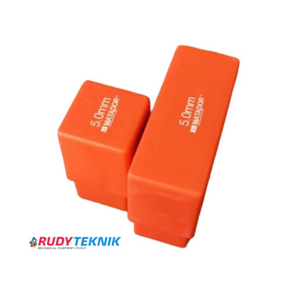 Matador Alat Penanda Besi Set Angka dan Huruf Ketok punch Letter Set 5mm