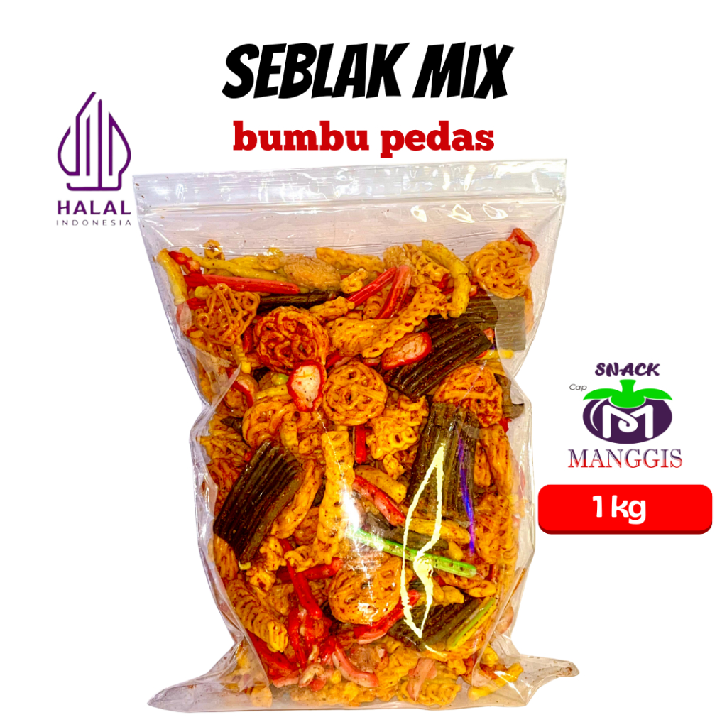 

Seblak Mix 1 KG Bumbu Pedas/ Seblak Mix Bumbu Pedas viral / MANGGISRAYA / Pedas Nikmat