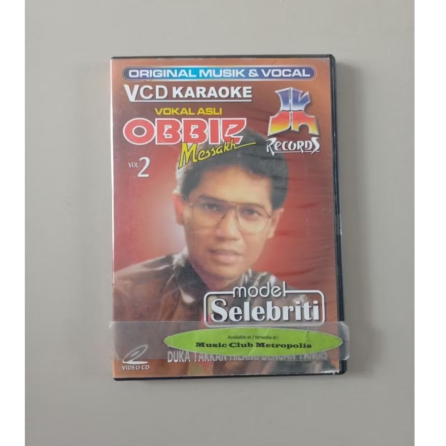 VCD KARAOKE OBBIE MESSAKH - JK RECORD VOL.2
