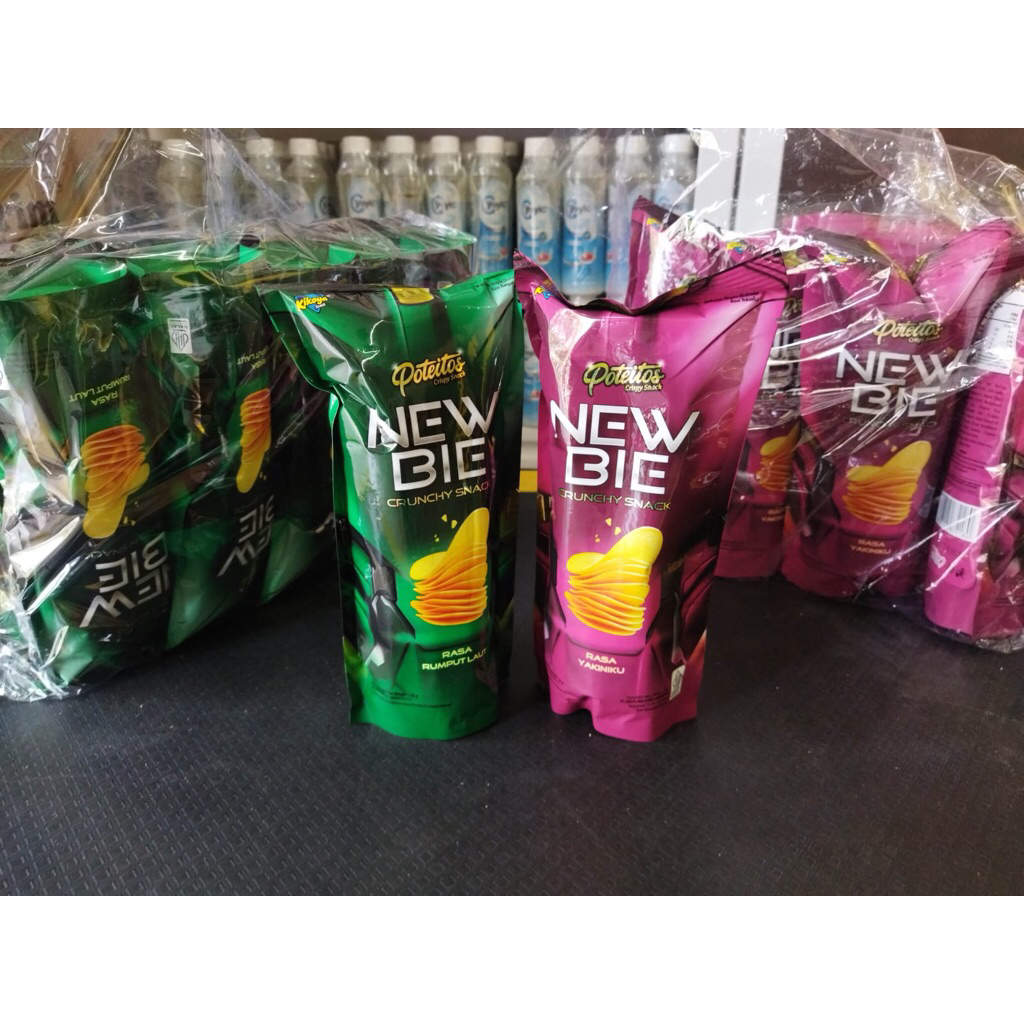 

Poteitos New Bie Crunchy Snack 1Pack isi 10pcs