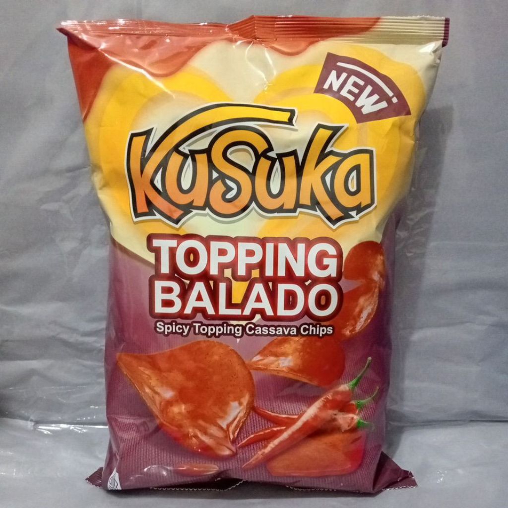 

Kusuka Keripik Topping Balado 160g