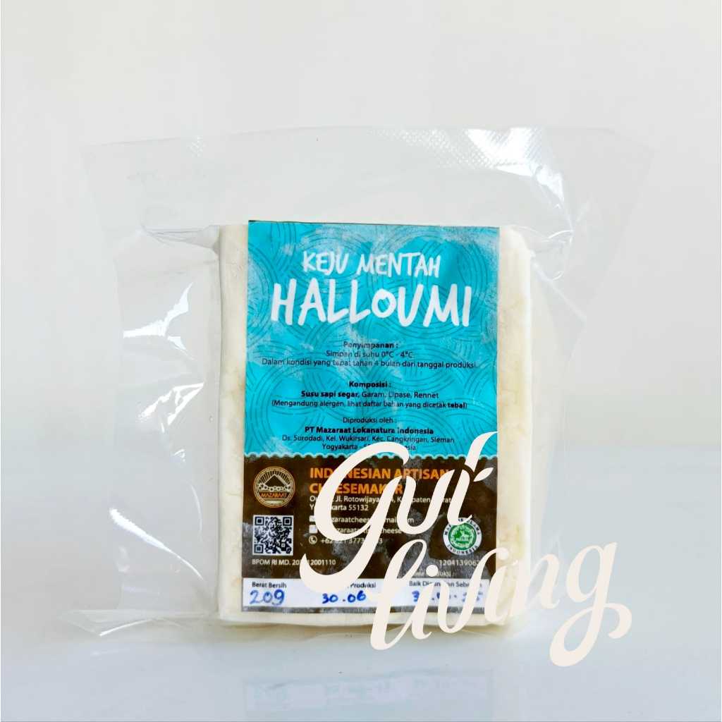 

Keju Halloumi Mazaraat Artisan Cheese Natural