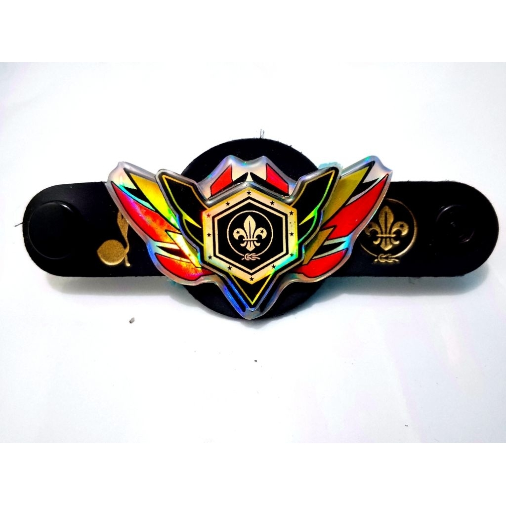 

Ring kacu Pramuka wing Double Hologram Glosy premium