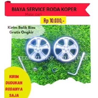 Roda koper replacement 6cm lycment double ban