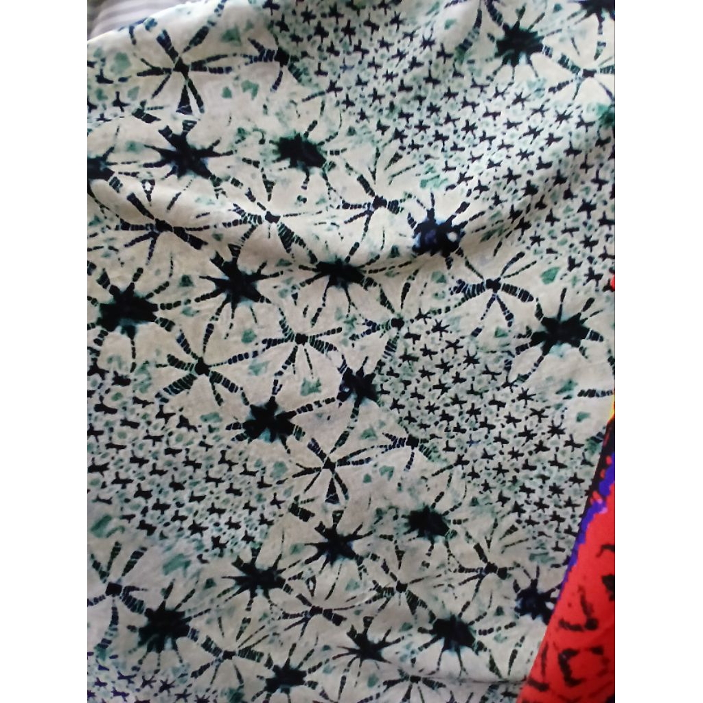 Kain/Bahan moscrepe motif kwalitas premium//Kain moscrepe motif meteran