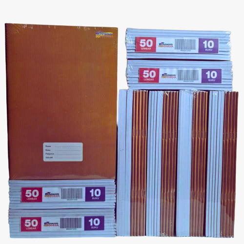 

BUKU TULIS MOTIF SAMPUL BUKU / CORAK MERAH BOXY ISI 50 LEMBAR BM Campus/Alfa/Sidu