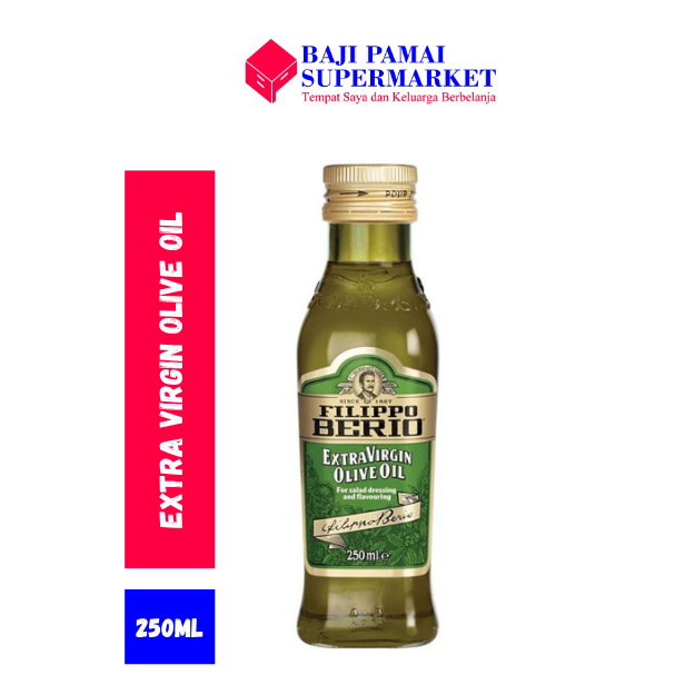 

Filippo Berio Minyak Zaitun Extra Virgin Olive Oil 250 ml + EXTRA BUBBLE WREP