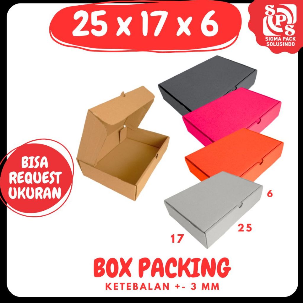 

Box 25x17x6 LD Kardus 25x17x6 LD Dus Hampers 25x17x6 LD Packing Baju Dus Handuk Zigma Box