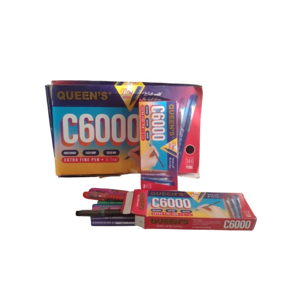 

Bulpoin Queen's C600 0.7mm Hitam/1(biji)