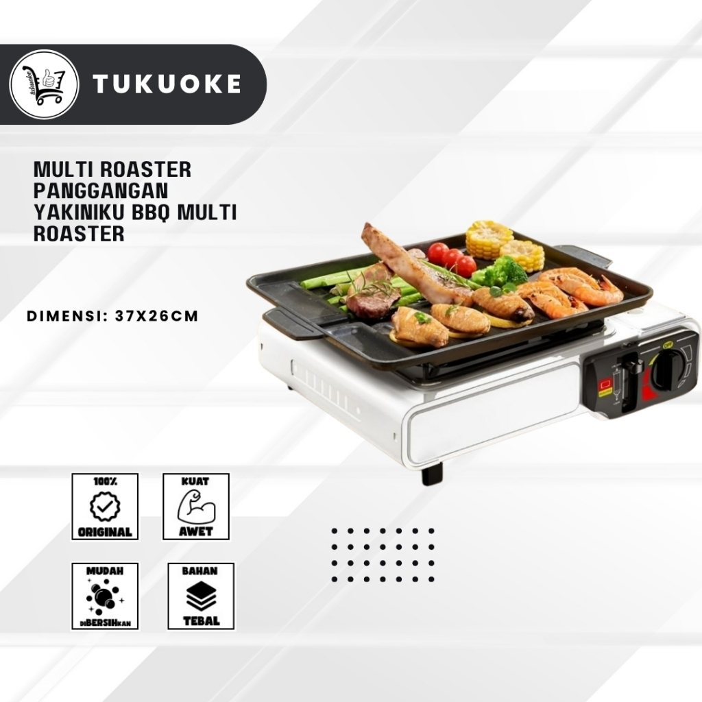 MULTI ROASTER PANGGANGAN YAKINIKU BBQ MULTI ROASTER YAKINIKU SQUARE PAN / YAKINIKU GRILL PAN GRILL P