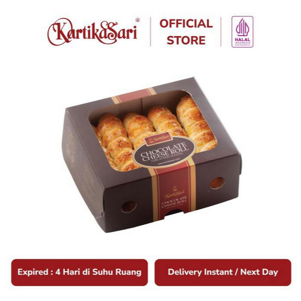 

Kartika Sari Choco Roll Pastry oleh oleh bandung Kartika sari