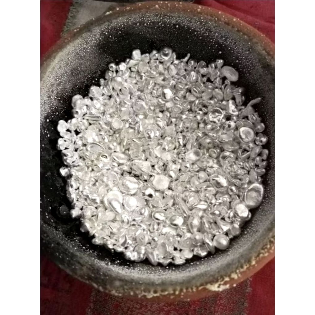 Aksesoris Perak Murni Granule 99,9%
