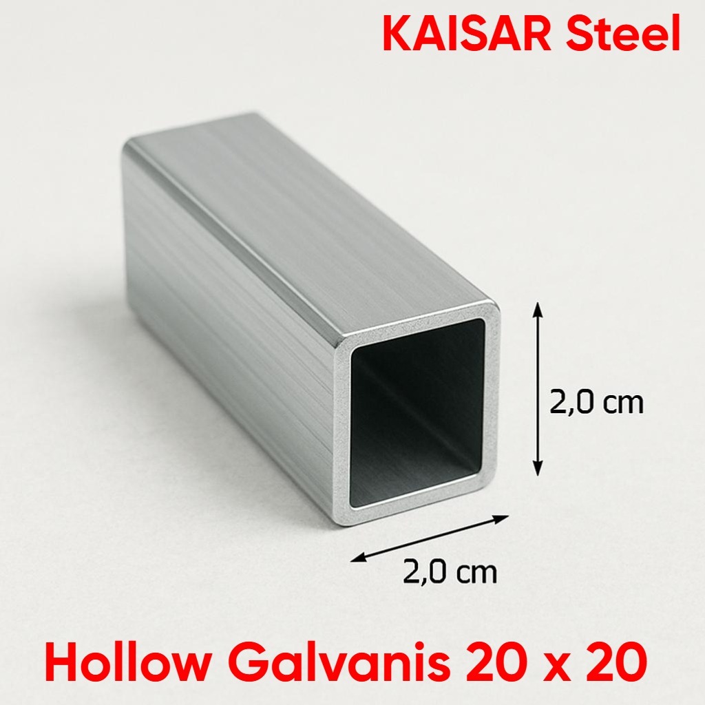 Besi Hollow Galvanis 20 x 20