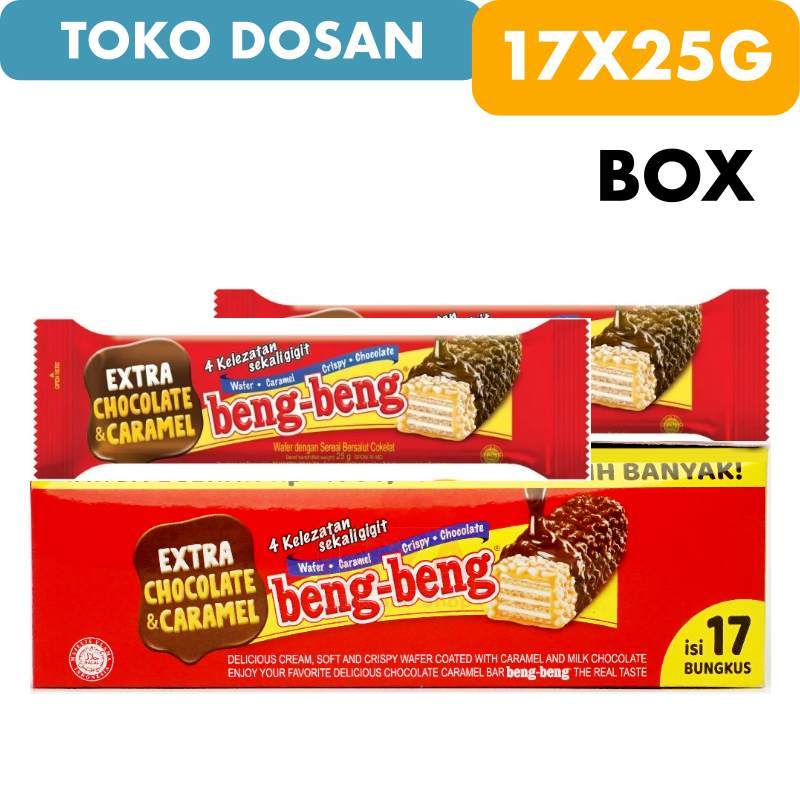 

Beng Beng Box Isi 17pcs Extra Choco & Caramel EXP 2026 [TERMURAH]