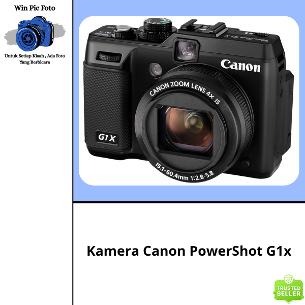 Canon PowerShot G1X / Kamera Canon / Camera Canon / Kamera Pocket / Camera Pocket / Kamera Digital /